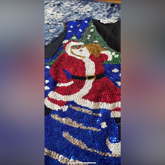 Vintage Christmas Vest - Picture 3 of 5